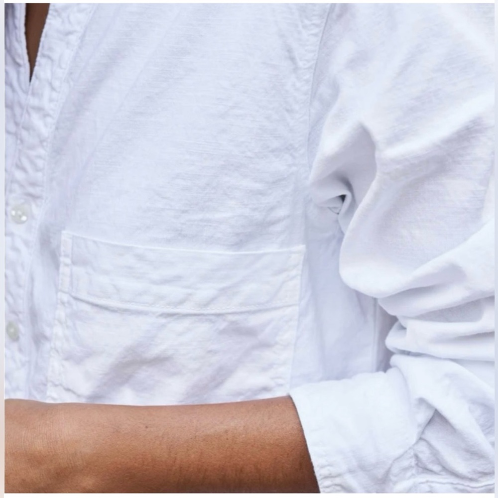 Frank & Eileen Northern Ireland White Jumpsuit Size Large EUC - Picture 9 of 9